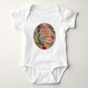 Saint Augustine Florida resa antikt konst Tee Shirt