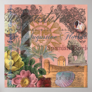 saint augustine florida-resantik konst poster