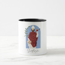 Saint Augustine-katolska kaffe Mugg