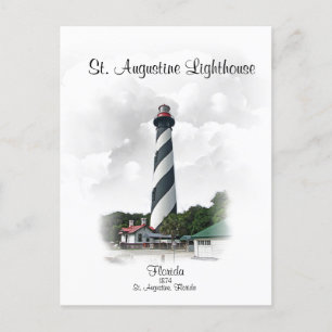 Saint Augustine Lighthouse - Florida Vykort