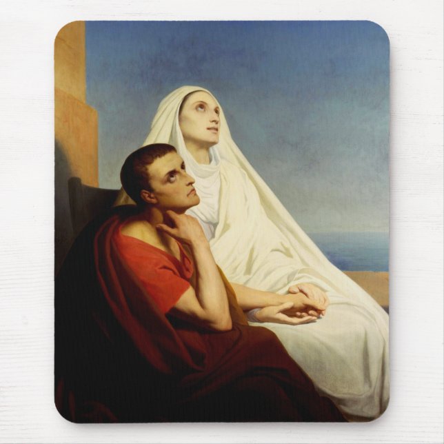 Saint Augustine och Saint Monica Musmatta (Framsidan)