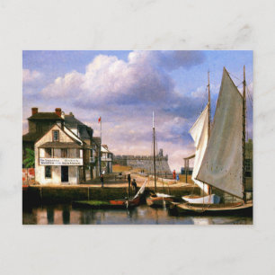 Saint Augustine Waterfront-målning Vykort