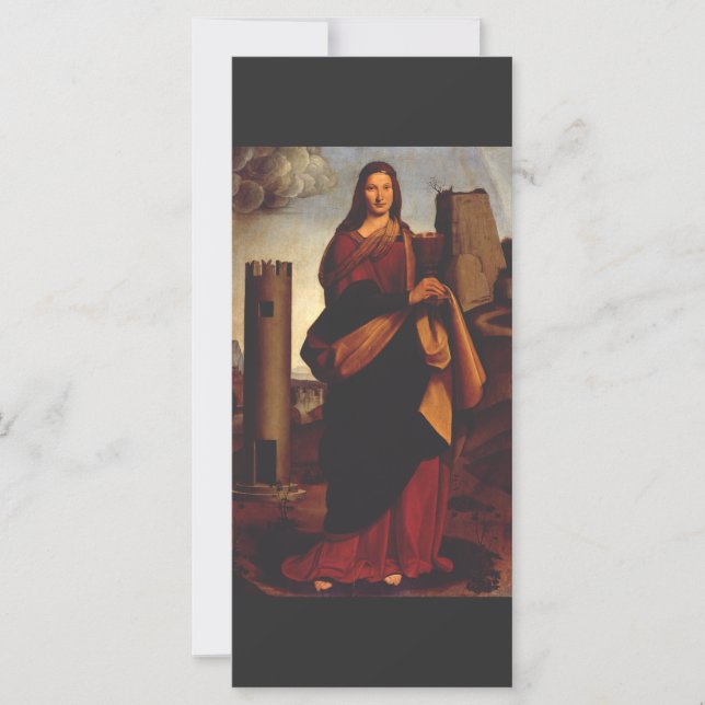 Saint Barbara av Giovanni Antonio Bolsmugglo (Framsida)