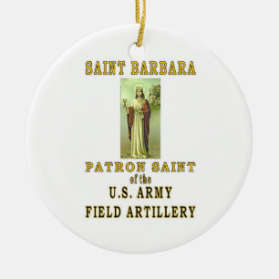 SAINT BARBARA JULGRANSPRYDNAD KERAMIK