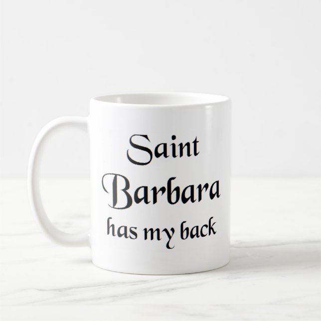 saint barbara kaffemugg (Vänster)