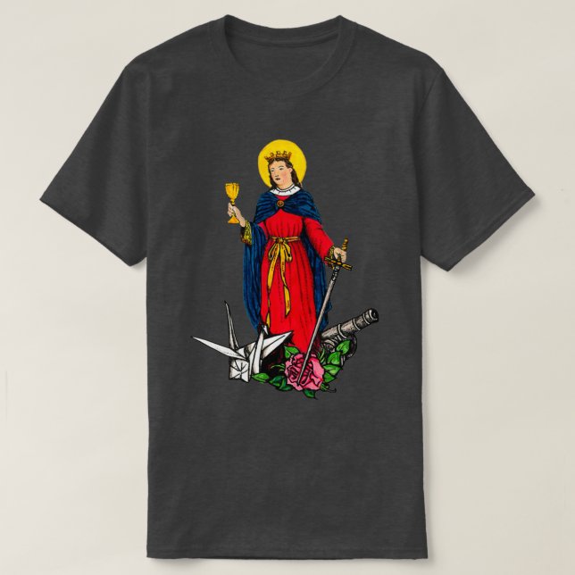 Saint Barbara T Shirt (Design framsida)