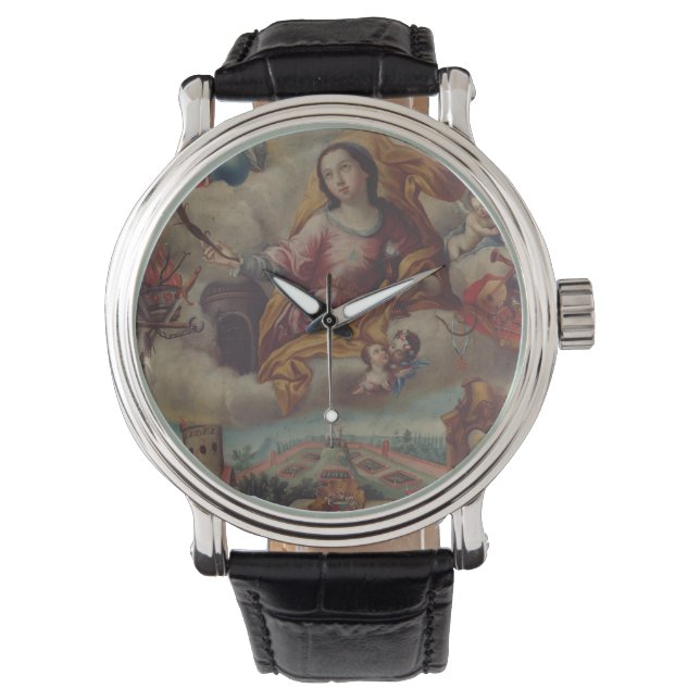 Saint Barbara Virgin och Martyr Armbandsur (Framsida)