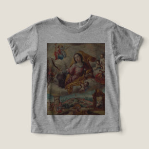 Saint Barbara Virgin och Martyr T Shirt