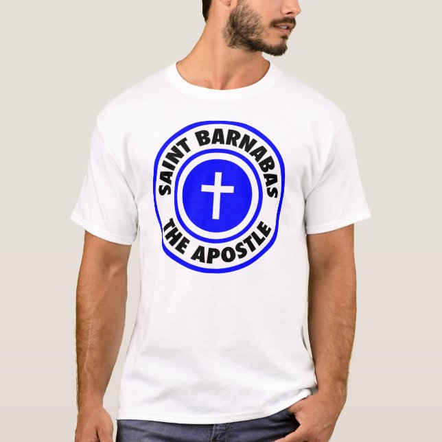 Saint Barnabas, Apostle T Shirt (Framsida)
