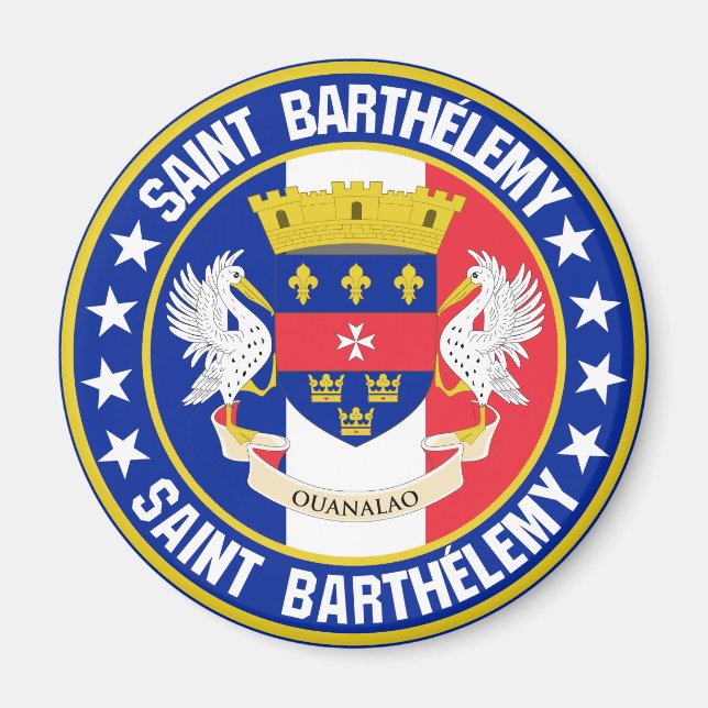 Saint Barthélemy Magnet (Framsidan)
