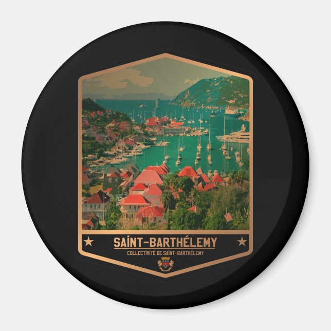 Saint Barthélemy Magnet (Framsidan)