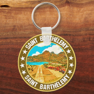 Saint Barthélemy Nyckelring