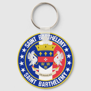 Saint Barthélemy Nyckelring