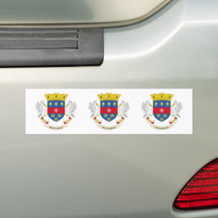 Saint-Barthélemys flagga Bildekal
