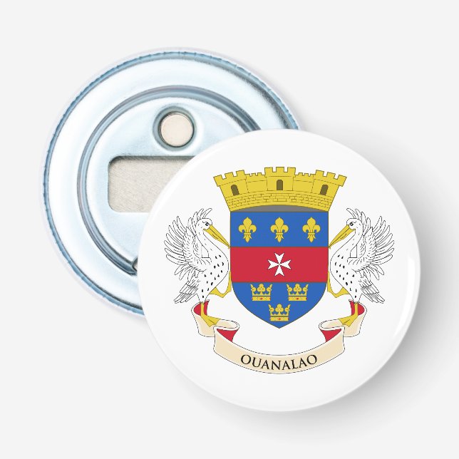 Saint-Barthélemys flagga Flasköppnare (Framsidan)