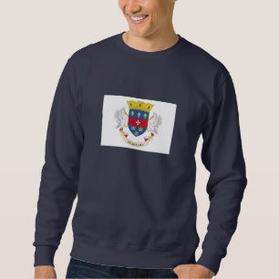 Saint-Barthélemys flagga Lång Ärmad Tröja