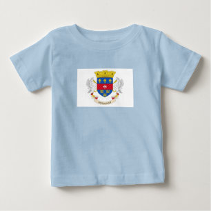 Saint-Barthélemys flagga T Shirt