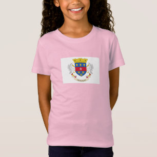 Saint-Barthélemys flagga T Shirt