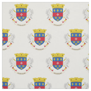 Saint-Barthélemys flagga Tyg