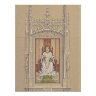 Saint Bartholomew Apostle och Martyr Fototryck