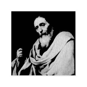 Saint Bartholomew av Jusepe de Ribera Självfärgande Stämpel