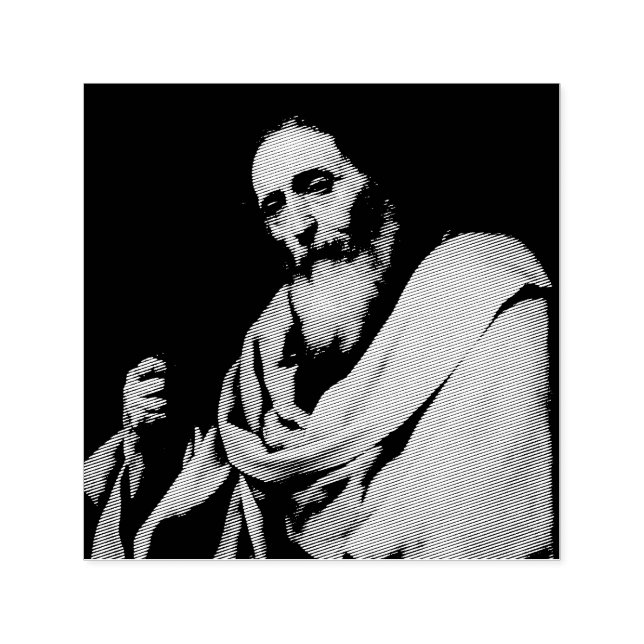 Saint Bartholomew av Jusepe de Ribera Självfärgande Stämpel (Design)