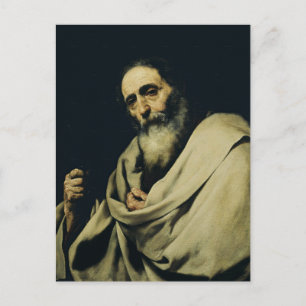 Saint Bartholomew av Jusepe de Ribera Vykort