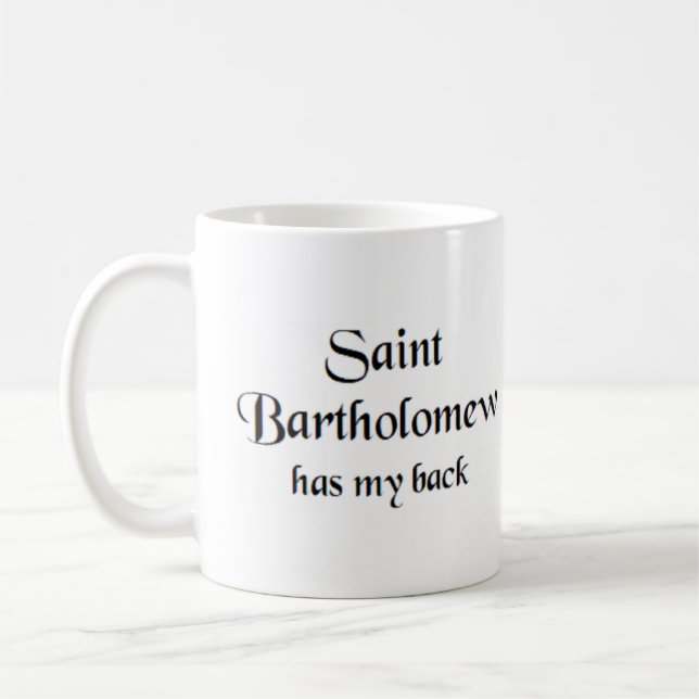 saint bartholomew kaffemugg (Vänster)