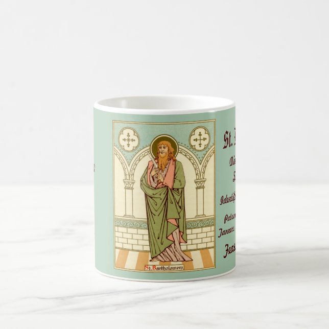 Saint Bartholomew the Apostle (RLS 03) Coffee Mugg (Center)