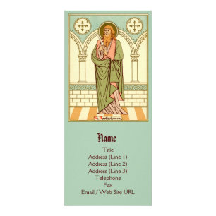Saint Bartholomew the Apostle (RLS 03) (Stil 1) Reklamkort