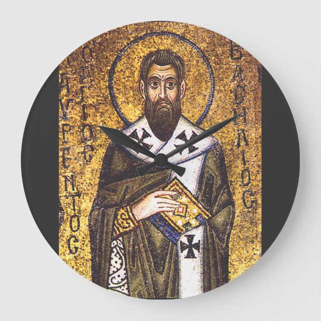 Saint Basil of Caesarea Stor Klocka (Framsida)