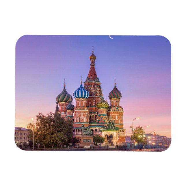 Saint Basils katedral Magnet (Horisontell)