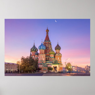 Saint Basils katedral Poster