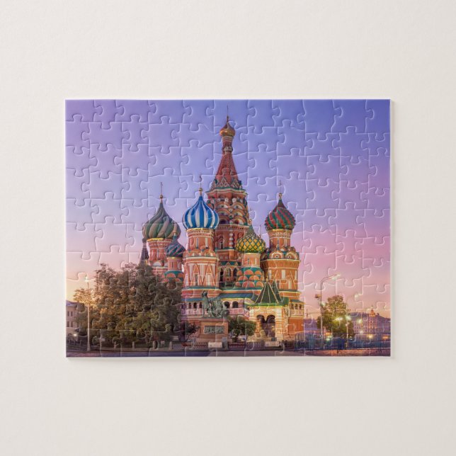 Saint Basils katedral Pussel (Horisontell)