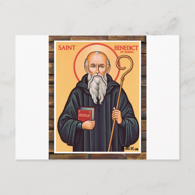 SAINT BENEDICT CATHOLIC 04 ANPASSADE PRODUCTS VYKORT (Framsida)