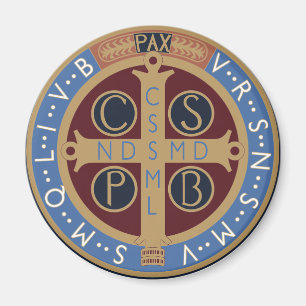 Saint Benedict Medal Magnet