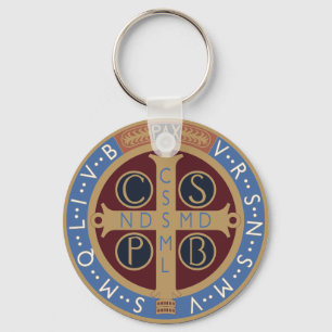 Saint Benedict Medal Nyckelring