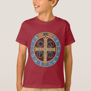 Saint Benedict Medal T Shirt