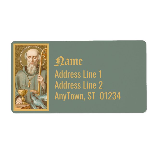 Saint Benedict of Nursia (JM 07) Fraktsedel (Framsidan)