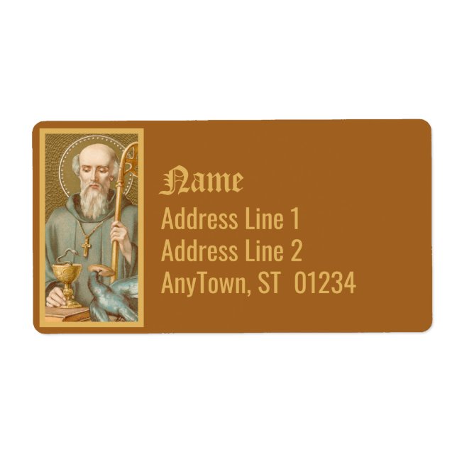 Saint Benedict of Nursia (JM 07) Fraktsedel (Framsidan)