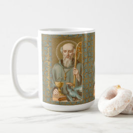 Saint Benedict of Nursia (JM 07; Stil 3) Kaffemugg