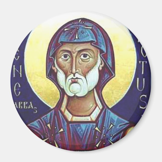 Saint Benedict of Nursia Magnet (Framsidan)