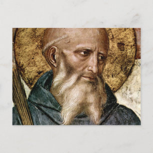 Saint Benedict of Nursia Vykort