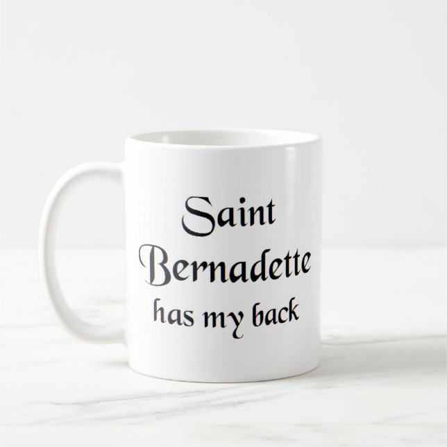 saint bernadette kaffe mugg (Vänster)