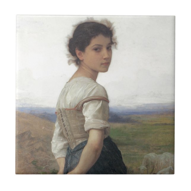 SAINT BERNADETTE KAKELPLATTA (Framsidan)