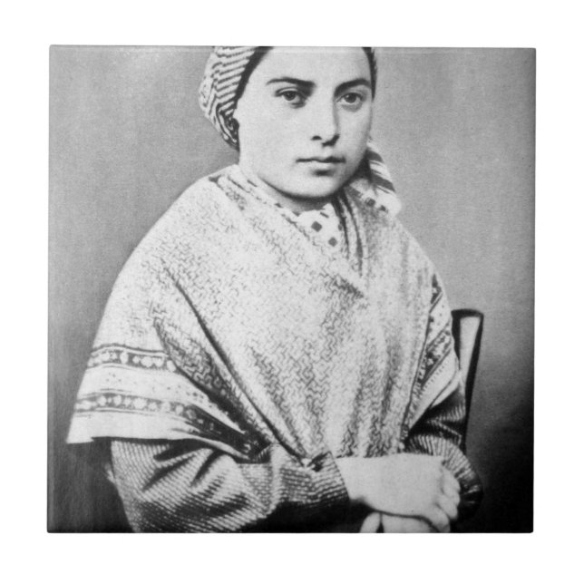 Saint Bernadette Kakelplatta (Framsidan)