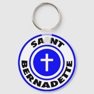 Saint Bernadette Nyckelring