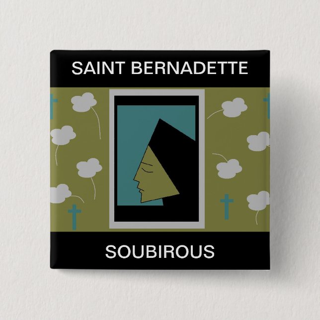 SAINT BERNADETTE SOUBIROUS KNAPP (Framsida)