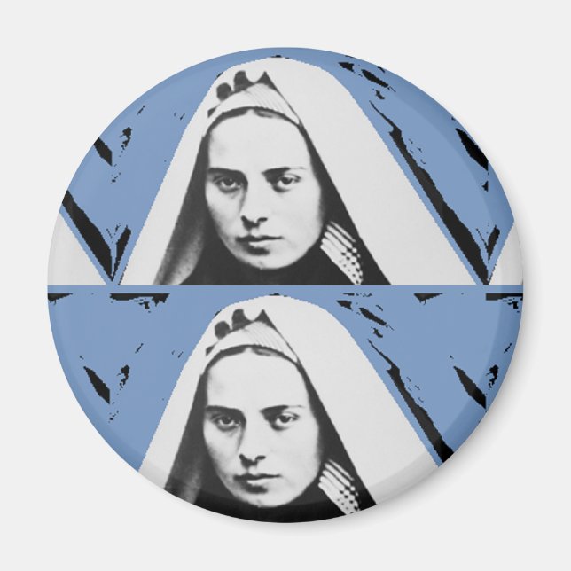 SAINT BERNADETTE SOUBIROUS MAGNET (Framsidan)
