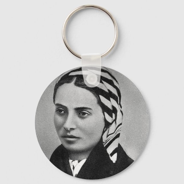 SAINT BERNADETTE SOUBIROUS NYCKELRING (Framsida)